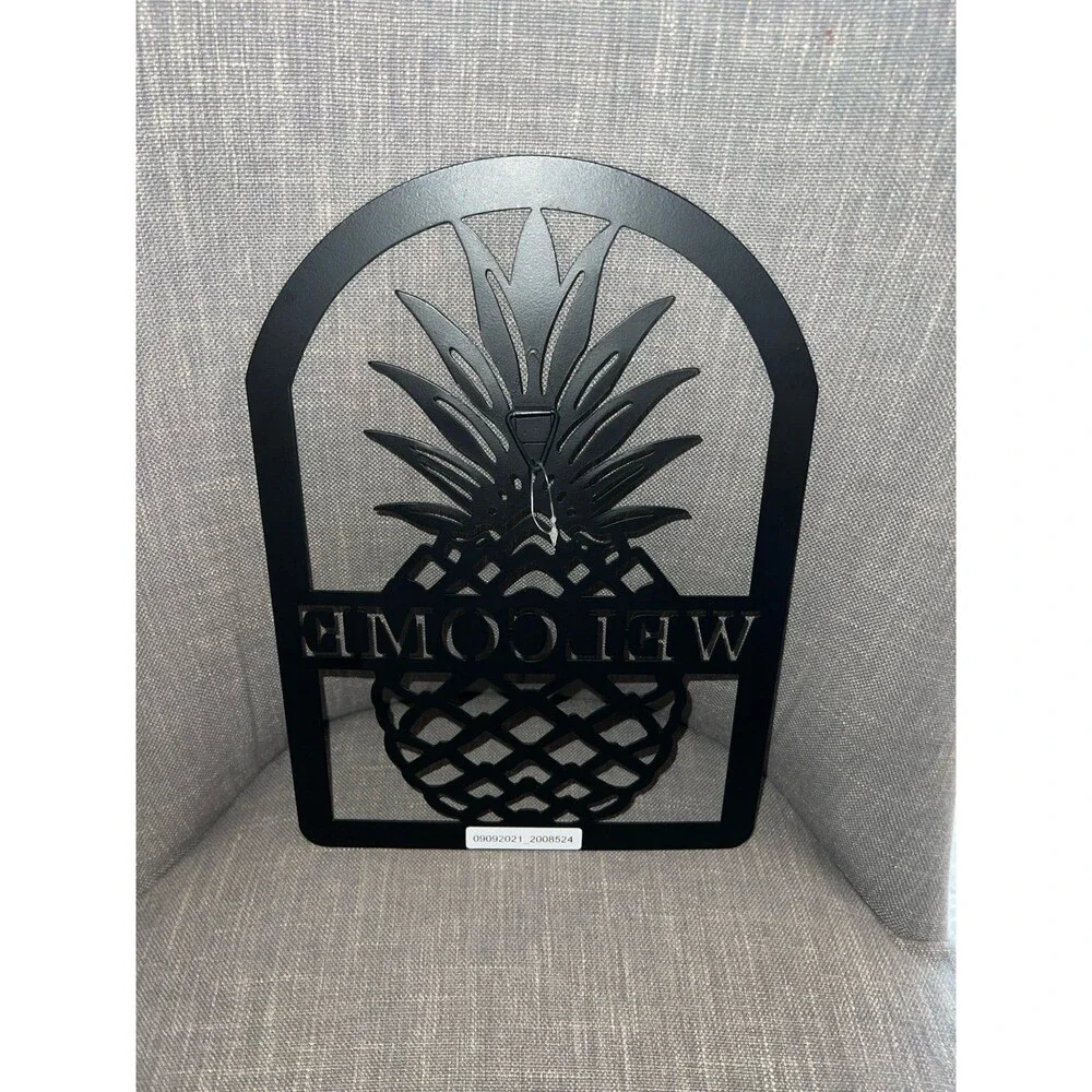 Welcome Pineapple hanging Sign for outdoor